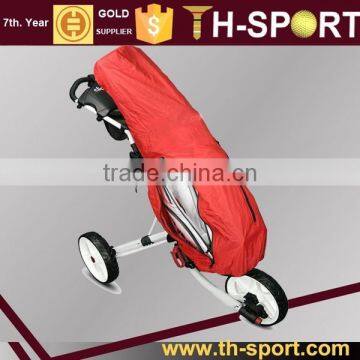 Red Golf Trolley Cart Bag Rain Cover