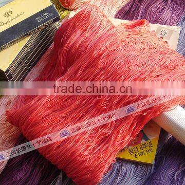 Dyed Bulk Egyptian Cotton Floss Embroidery Threads Dmc Color Hand Embroidery photo-3