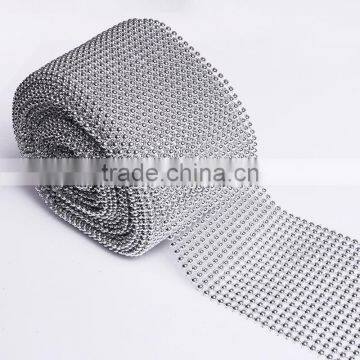 Diamond Rhinestone Ribbon 4.6INCHx10 YARDS-for Wedding Decorations/Party/Home Decor