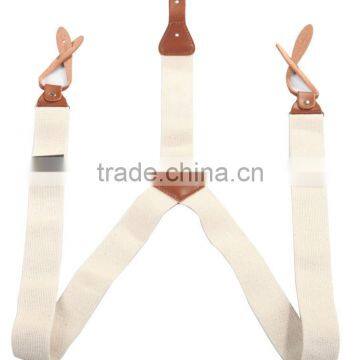 cotton lastic adjustable colorful adult's Suspenders