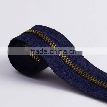 #5 Long Chain Brass Zipper or Zips photo-2