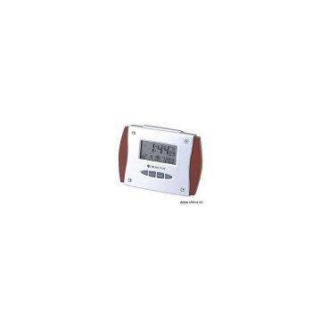 Sell Radio Controlled RCC Clock with Wood Decoration