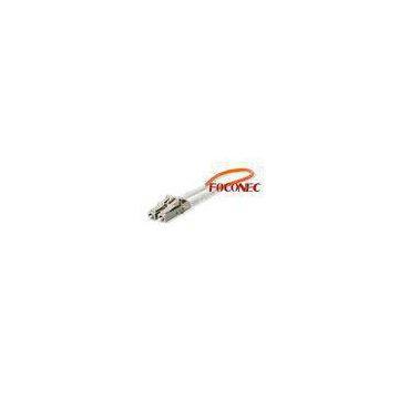 LC Loopback Fiber Optic Patch Cord , Singlemode / Multimode OM3 Loopback Patch Cable