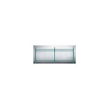 Industrial Safety Ornamental Aluminum Fence , Metal Garden Fence