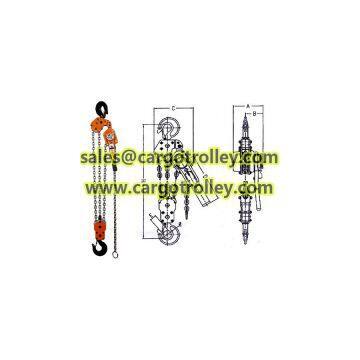 Lever Chain Hoist Advantages and Details photo-2