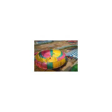 Fiberglass Pool Slide Space Bowl Water Slide Water Park Equipment for 2 Person