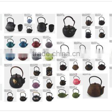 Eco-friendly Cast Iron Teapot With Embossed Lotus Decor for Wholesale photo-2