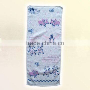 simple cotton pigment printed kitchen towel bulk