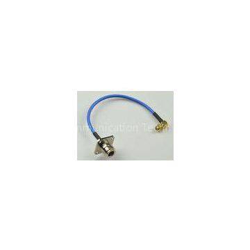 50 ohm RF Cable N Female To SMA Male Semi-Flex Coaxial Cable Connector