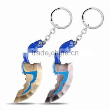 Sveda Promotional Dota keychains, Hot selling Dota2 metal keychain, fashion keychain