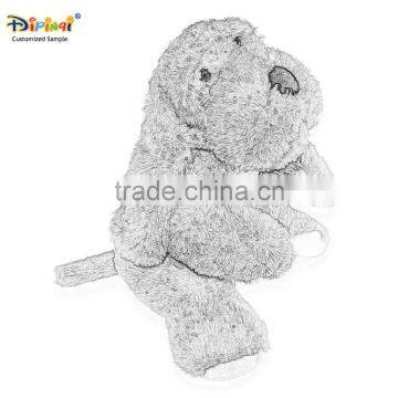 Aipinqi CDPB01 Brown Dog Plush Pillow photo-4