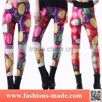 Girls New Sexy Colorful Candy Leggings