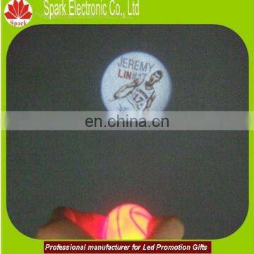 spark projector logo basketball keychain with good quality