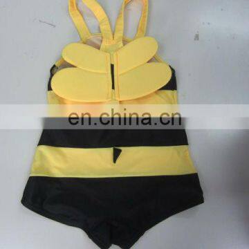 Children Yellow bee Swimming Wear