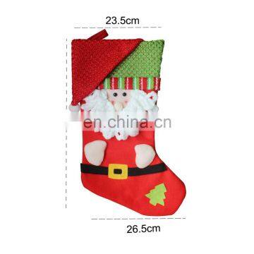 Amazing Chrismas Decoration Santa Claus Snowman Elk Stocking