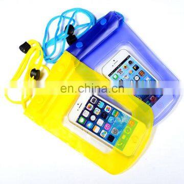 Multifunction universal pvc mobile waterproof phone pouch