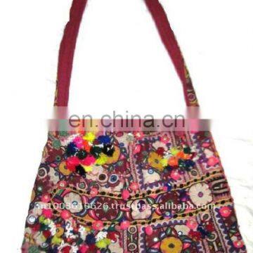 Embroidery Shoulder Bag