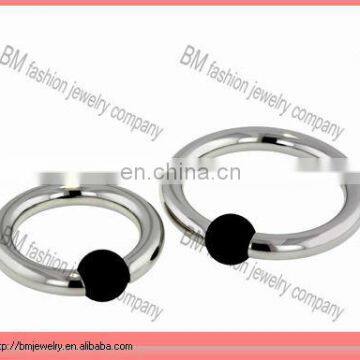 Fashion lip ring eyeybrow ring BCR body piercing jewelry