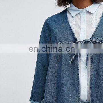 Denim Jacket Womens Fashion Jacket Denim Jackets for Lady photo-3