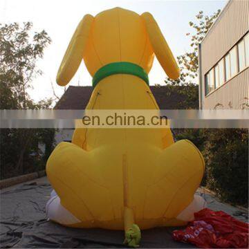 6m Outdoor Giant Customized Stand Yellow Dog Inflatable Foe Advertising&party&event photo-2