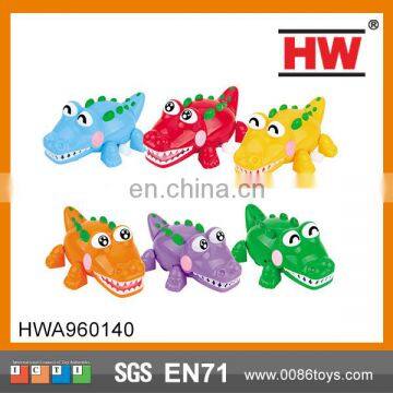 10CM The Solid Color Happy Little Crocodile Wind Up Toys For Kids