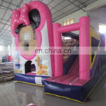 Inflatable mouse trampoline combo inflatable amusing jumper combo