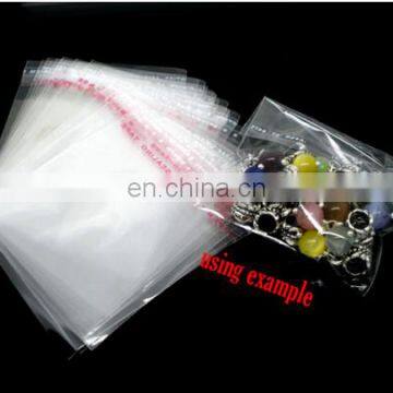 opp self adhesive packing plastic bag clear plastic bag clear