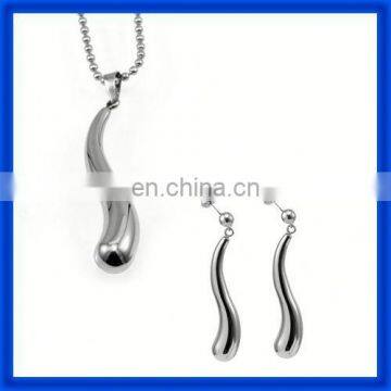 wholesale fashion steel jewelry set