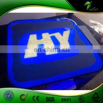 Hot sale Acrylic cube board for advertising with light