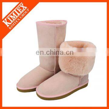 sheep skin winter snow boots