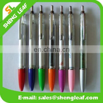 Two sides sublimation printed ad floating pen