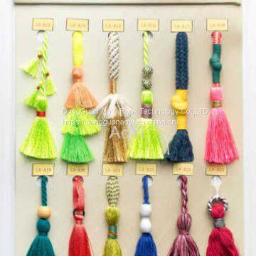 Cotton Crochet Braided Tassel Fringe