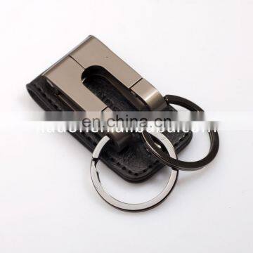 Promotional Gift Keyring, Personalized Leather Business Men Belt Keychain photo-2