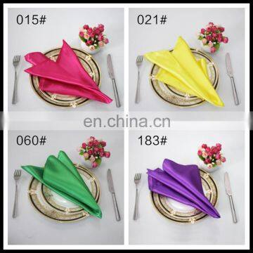 19*19inch Wedding Satin Napkin photo-2