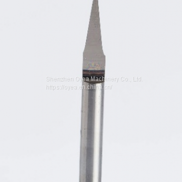 3.175mm CNC Router bit Engraving Bits end mill carbide 0.1-0.4mm milling cutter Machine Accessories