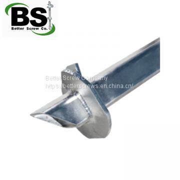 Hot Dip Galvanized Square Helical Ground Screw Pile photo-2