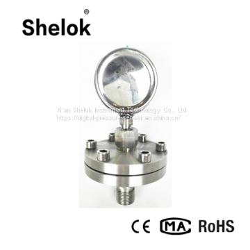 Air Oil Water Mpa Diaphragm Seal Bourdon Tube 300 Bar Pressure Gauge photo-5