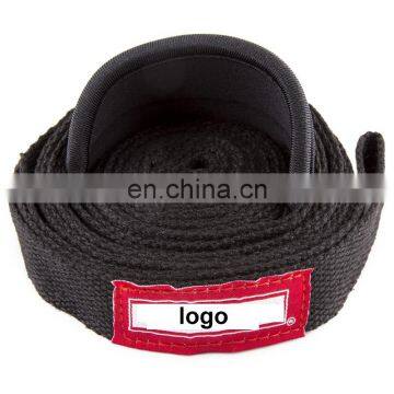 Cotton Yoga Stretching Exercise Strap Band With Multiple Grip Loops photo-4