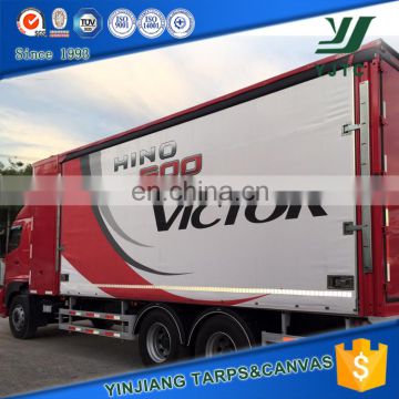 900gsm pvc coated tarpaulin truck side curtain Lorry Sheets & Curtains tarpaulin