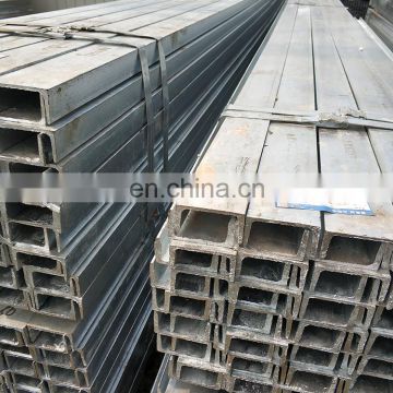 Connection Prime Quality JIS SPFC590 Galvanized U Channel Steel Framing