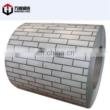 wall cladding artificial stone painted DX51D Grade PPGI coils Prepainted Galvanized Steel Coi in l pepsi blue