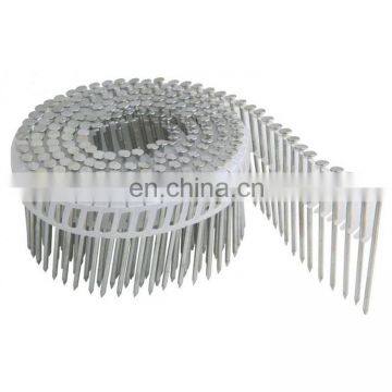 15 degree smooth/ring/screw shank coil nails