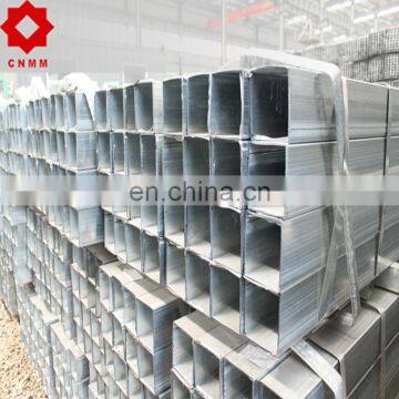 pre-galvanized square rectangular steel pipe price list