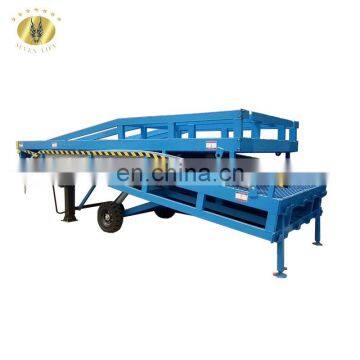 7LYQ Shandong SevenLift 10 ton 2 post hydraulic truck forklift container portable access floor ramp