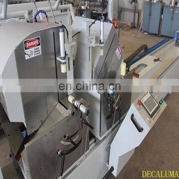 DECALUMA Aluminum Profile Display Double Head Cutting Saw Machine photo-6