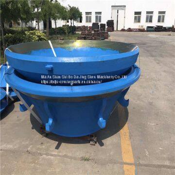 Mn18Cr2 Cone Crusher Wear-resistant Parts Concave and Mantle Applyto Symons Cone Crusher Wear Parts photo-3