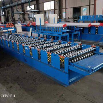 Metal Roofing Corrugated Steel Sheet Wall Panel Tile Making Machine photo-5