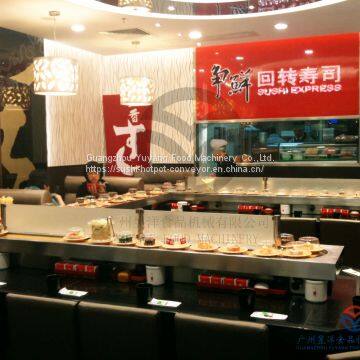 Sushi Conveyor Belt System Slewing Chinese Dim Sum Buffet Restaurant