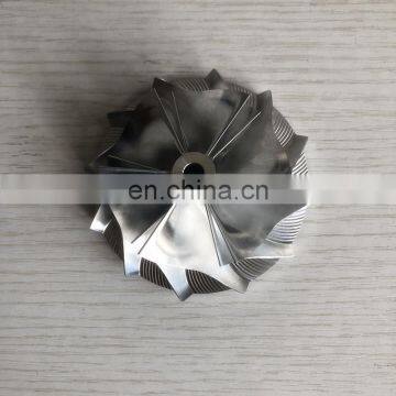 TD05H 61.33/82.00mm 6+6 blades Turbocharger Billet/aluminum 2618/milling compressor wheel