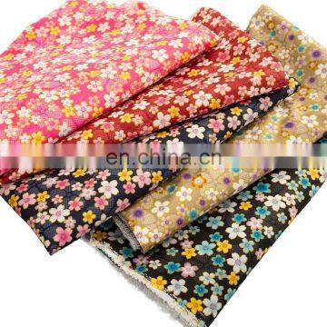 Factory Wholesale 100% Polyester Printed Microfiber Peach Skin fabric for Beach Shorts